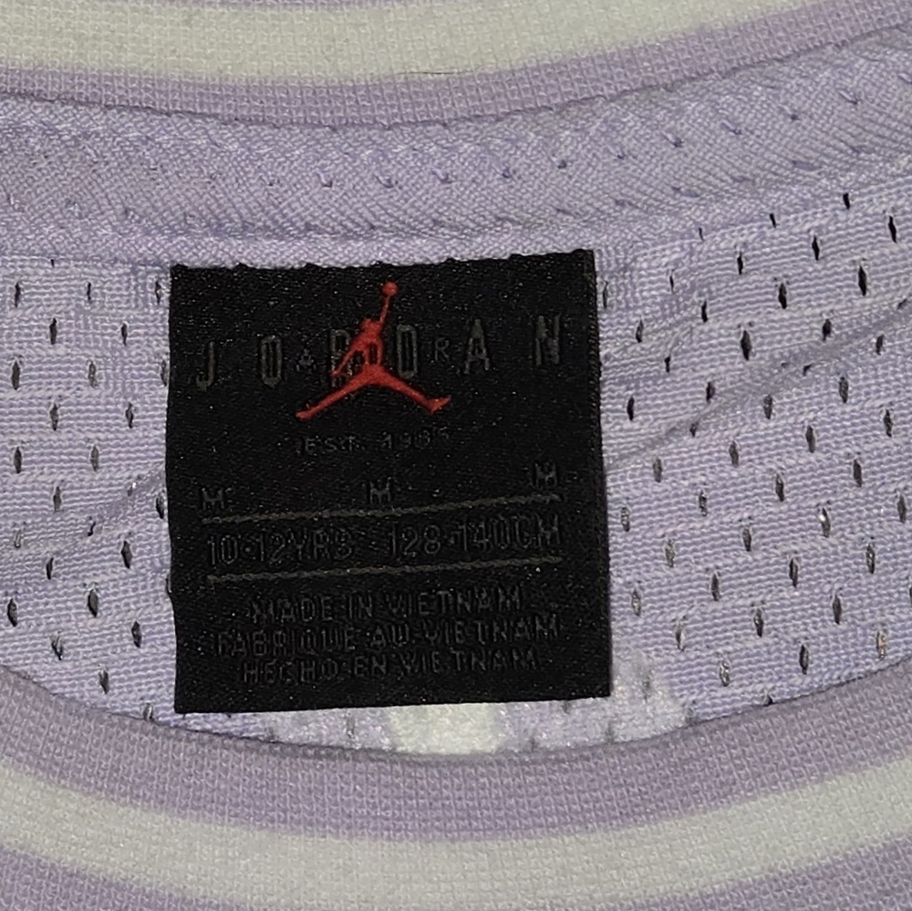 Air Jordan 23 Lavender Mesh Jersey – Women’s Medium - Picture 6 of 11